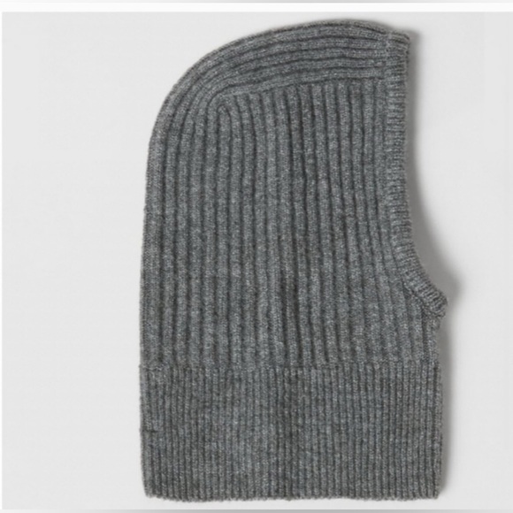 Zara Other - Zara Gray Ribbed Knit Balaclava- NWT